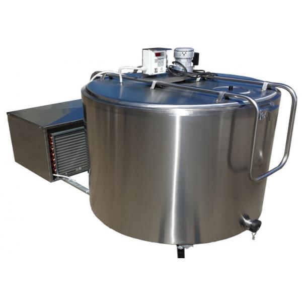 Quality Sanitary Milk Cooling Tank High Efficiency With Refrigeration Compressor for sale