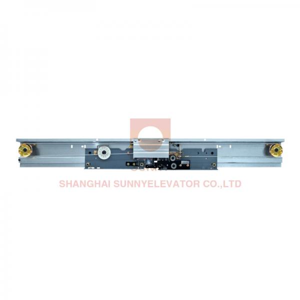 Quality JJ 600-1200mm Mitsubishi Type Lift Landing Door Device 2 Panels Center Opening for sale