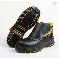 Quality High Temperature Resistance S3 SRC Industrial Safety Shoes Leather Boots For for sale