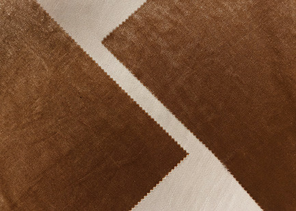 Quality 320GSM Micro Velvet Fabric / 92% Polyester Velvet Fabric for Home Textile Bronze for sale