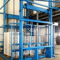 Quality 5 Ton 10 Ton Cargo Lift Elevator Guide Rail Hydraulic Hoist Goods Lift for sale