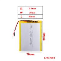 China OEM 357090 4000mAh Lithium Polymer Battery Pack For Tablet for sale