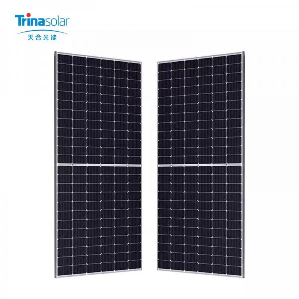 Quality 500w Trina Monocrystalline Solar Panels 166x166mm 150 Cell Module For Solar for sale