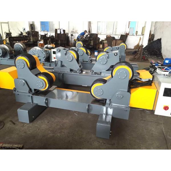 Quality 20 T Self Adjust Fit Up Welding Rotator Pipe Roller Support With Motorized Moving Motor for sale