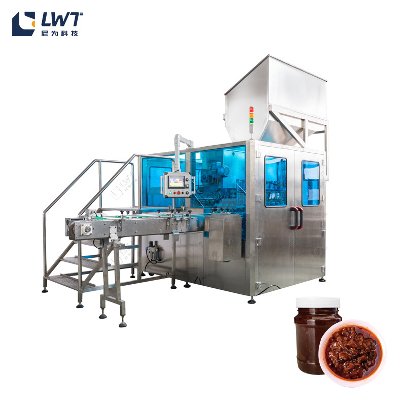 China Automatic Mushroom Sauce Filling Machine Seasoning Sauce Filling Equipment factory