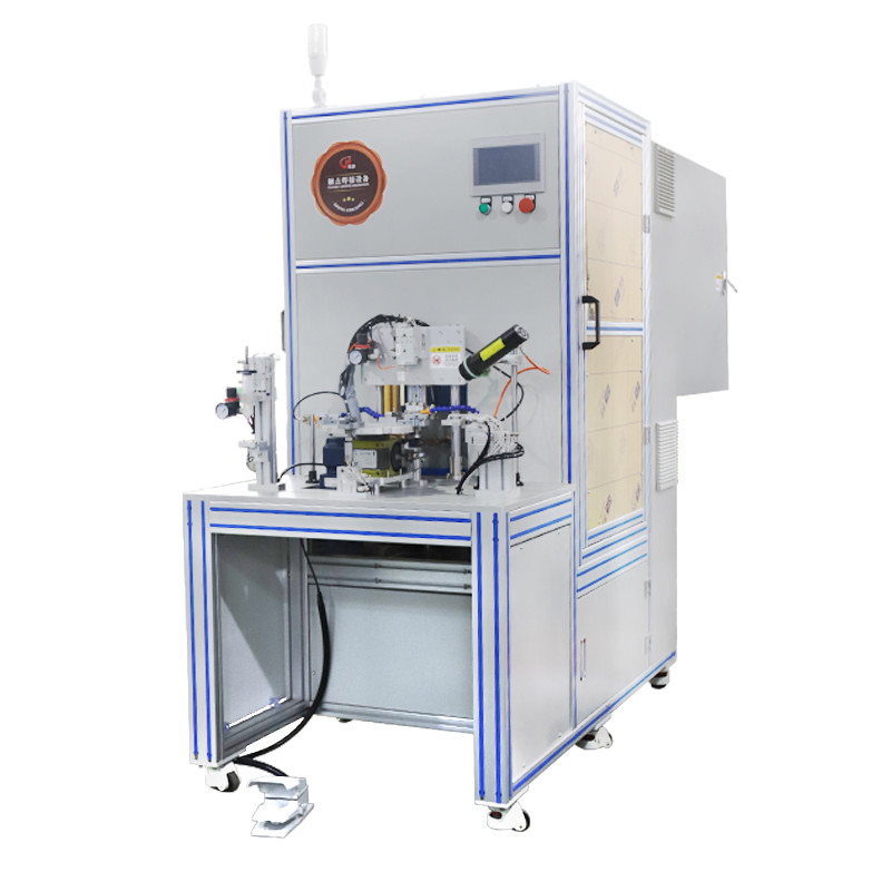 China Automatic Single Station Shaftless Armature Spot Welding Machine for sale