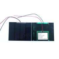 Quality Outdoor Small 165X135mm 3.5w 6v Laminated Solar Panels for sale