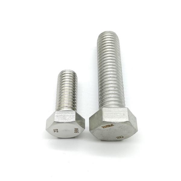 Quality ASTM A193M Class B8M Hex Heavy Screws SS316 Stainless Steel Screws Nuts Bolts ANSI ASME B18 2.3 3M for sale