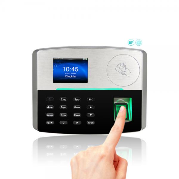 Quality RFID Card and Biometric Fingerprint Access Control System and Biometric Time Attendance System with Built-in Battery for sale