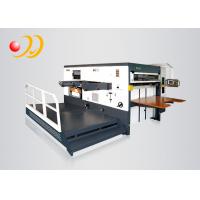China Semi - Automatic Die Machines For Cutting Paper Flat To Flat factory