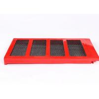China Anti - Clogging Sand Vibrating Screen Poly Strip Self Cleaning Rock Shaker Screen for sale