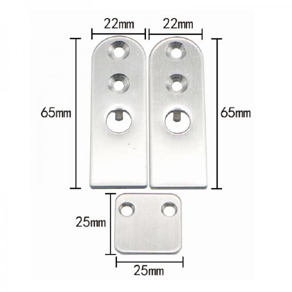 Quality 6063 Aluminium Concealed Door Bottom Seal U Shaped For Wooden Door for sale