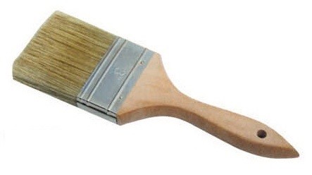 Quality Double Boiled White Bristle Polyester Paint Brush Personalised for sale