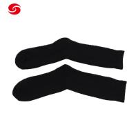 China Wool Men Knee High Military Winter Socks Breathable Sweat absorbent factory