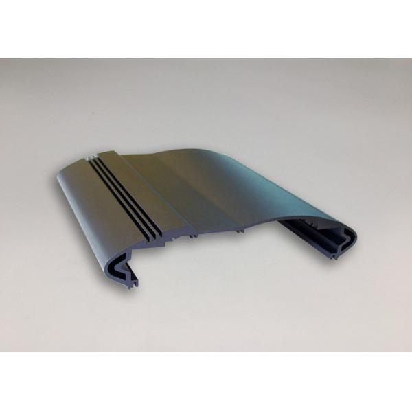 Quality 6063 T5 T6 Silver Anodized Aluminum Profiles Rustproof For Industry Parts for sale