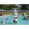 China Children Water Pool Playground Equipment For Splash Park Anti - UV factory