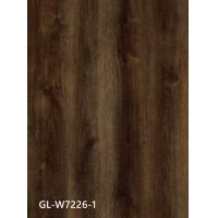 China Charcoal Brown SPC Flooring 4mm Jump Oak Grain Stone Vinyl Rigid GKBM Greenpy GL-W7226-1 factory
