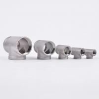 China Screwed Stainless Steel Pipe Fittings , Socket Banded Threaded Male And Female Adapter factory
