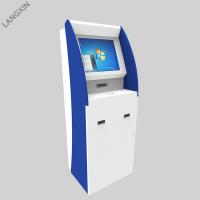 China Customized Automated Payment Kiosk , Touch Screen Cash Acceptor Kiosk factory