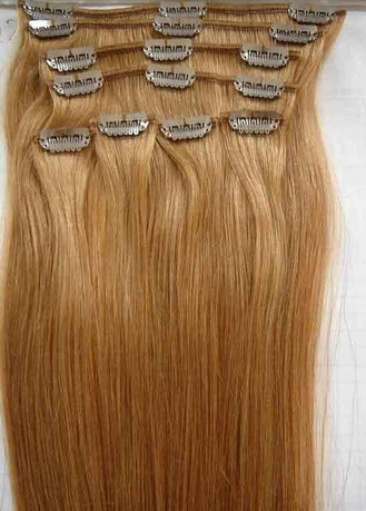 Quality 10# 20 Clip In Human Hair Straight Human Hair Weave For Personal Care for sale