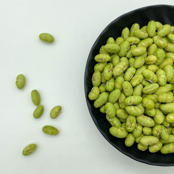 Quality Nutritious Crispy Unsalted Dry Roasted Edamame Kernel Protein Packed Snack for sale