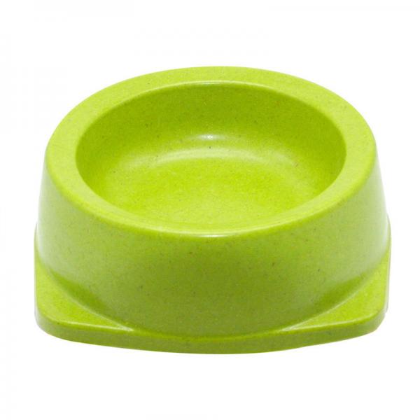 Quality Customized Size Ceramic Pet Bowl , Pet Food Bowl Green / Orange / Beige Color for sale