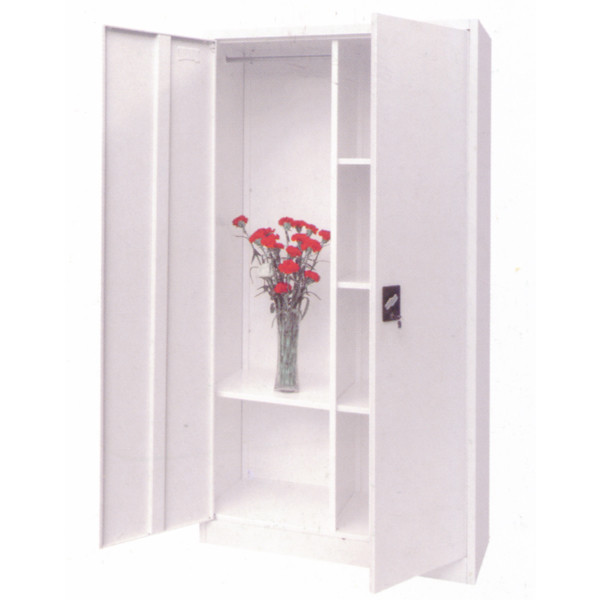 China Reinforced Case Locker Cabinet Metal ,  Anti Corrosion Two Door Metal Cabinet factory