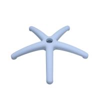 China Office chair accessories white Plastic 800KG test Office Chair Swivel Base with Lumbar Support and Casters factory