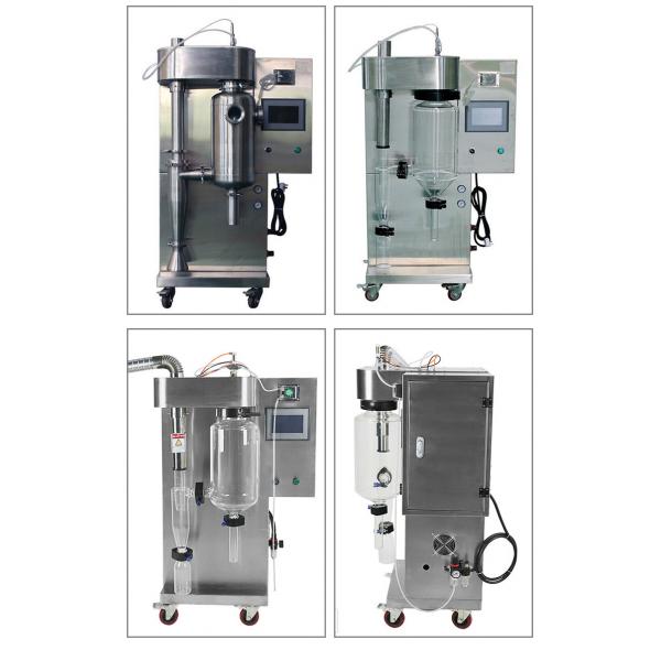 Quality Milk Powder Mini Spray Dryer Machine 1000mL / H Laboratory Stainless Steel for sale