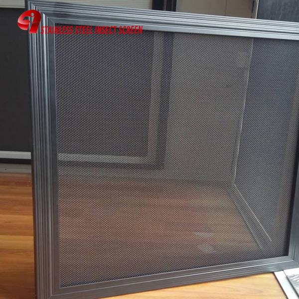 Quality Knife Proof  Stainless Steel Mosquito Mesh Net For Doors 11mesh-30mesh for sale