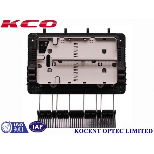 Quality FTTH Drop Cable Fiber Optic Splice Closure For 1x8 Splitter KCO-GJS08 3 inlet 3 outlet for sale