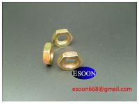 China M8-1.0/M8-1.25 DIN439 Hex thin nut YZP(Yellow Zinc Plated),Carbon steel Grade 8,DIN936 factory