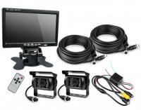 China HD Waterproof IP67 Rugged Truck Trailer Reverse Camera With Colour 7&quot; LCD Monitor factory