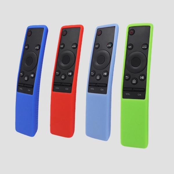 Quality Dustproof Colorful Soft Silicone Protecting Case for Samsung Smart TV BN59 Remote Control for sale