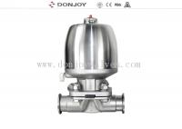 China Donjoy 2&quot; sanitary ss Pneumatic Diaphragm Valve with tri clamp end factory