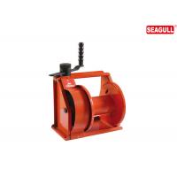 China Heavy Duty Hand Lifting Winch For Hoist 250kg , Brake Hand Winch factory