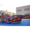 China Inflatable Pirate Boat Combo 9x5m , Kids Outdoor Inflatable Pirate Ship factory