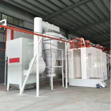 Quality PP Large Cyclone Recovery Powder Coating Spray Booth for sale