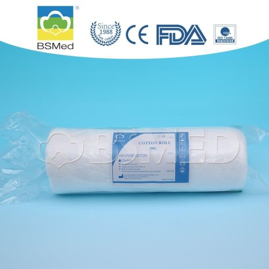 Quality Consumable Cotton Bandage Roll , Surgical Cotton Roll 13 - 16mm Fiber Length for sale
