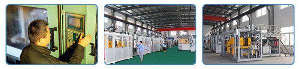 Electrical Extrusion Blow Molding Machine , PE PP Bottle Making Machine