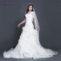 China Latest style lace and beaded embroidery plus size royal tulle dress pakistani wedding dresses factory