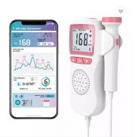 China Pocket Doppler Fetal Portable Baby Heart Rate Monitor Ultrasonic Fetal Doppler factory
