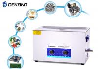 China Adjustable Mechanical Ultrasonic Cleaner 22L With Timing / Heating Function factory