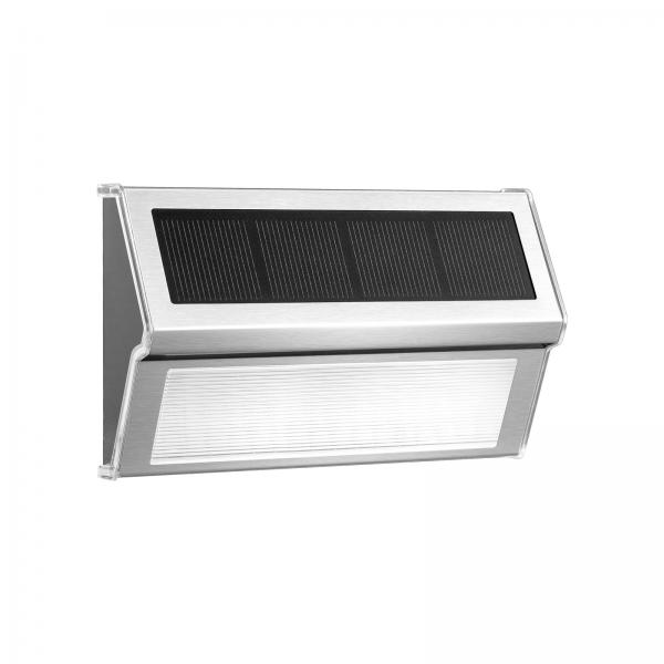 Quality Stainless Steel Solar Wall Lamps IP55 Waterproof Wall Mounted Solar Garden Lights for sale