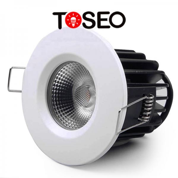 Quality Dimmable LED COB Downlight 11W / White Recessed Spotlights For Home for sale