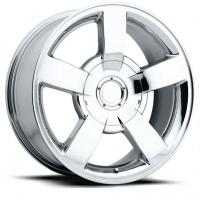 China 6x5.5 +30 Chevy Tahoe Replica Wheels Silver 22 Inch Rims For Chevy Silverado 1500 SS factory