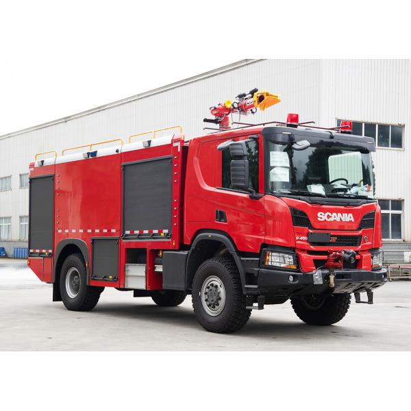 Quality Scania 4X4 Airport Fire Fighting Truck Arfff Rapid Intervention Vehicle Price for sale