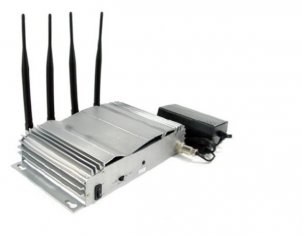 Quality 3G Cell Phone Signal Jammer Blocker EST-808A , 2100 - 2200MHZ Frequency for sale
