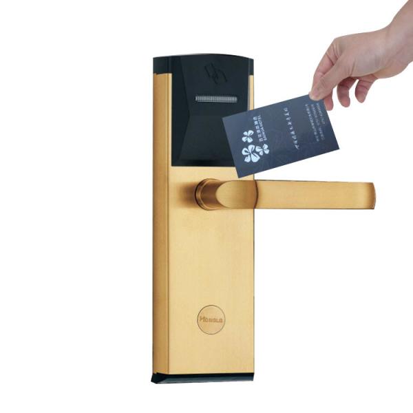 Quality Smart Hotel Access Control Door Lock / RFID Electronic Lock for sale