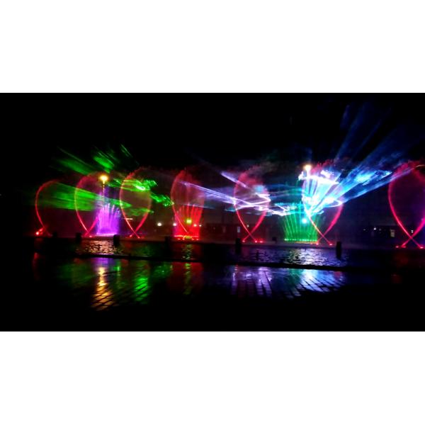 Quality Modern LED Lighting Musical Fountain Park Equipment for sale